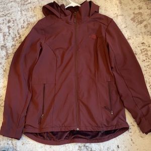 North Face hooded jacket